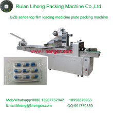 Gzb-250A High Speed Pillow-Type Automatic Capsule Plate Wrapping Machine